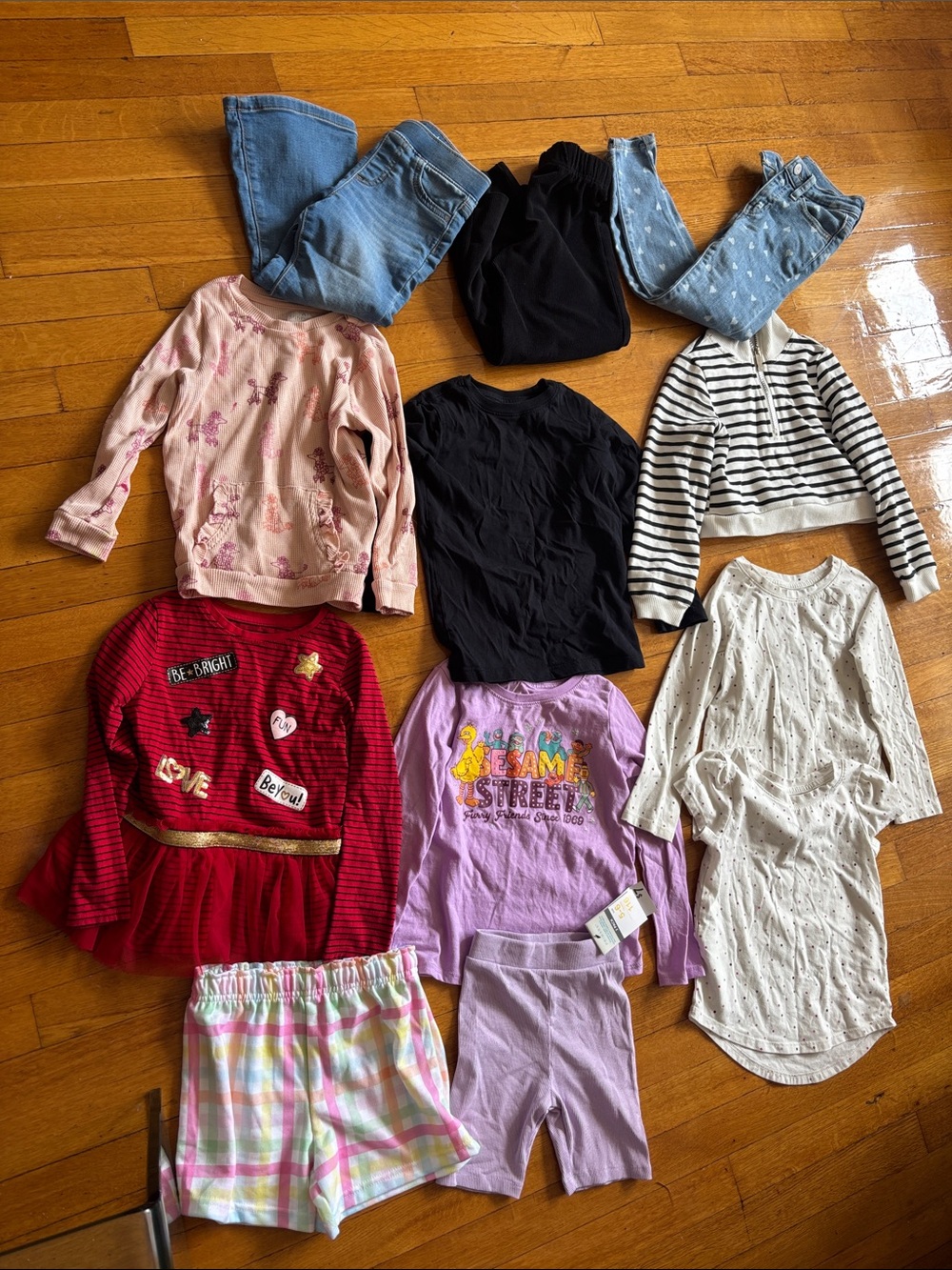12 piece girls clothes size 5T 6T